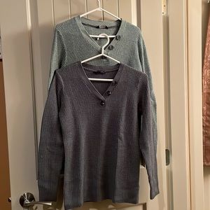Denver Hayes Green Sweaters